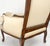 Pair Down Filled Cushions Silk Like Upholstery Carved Legs French Lounge Chairs For Sale - Image 9 of 15
