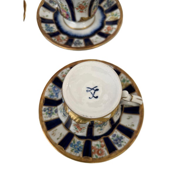 Late 19th Century Porcelain Coffee Service from Mouvements Modernes & Sévres / Cité de la Céramique, 1890s For Sale - Image 11 of 17