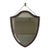 Beveled Shield Shaped Cherry Hepplewhite Mirror by Bombay Company 21” × 26” — Chain Hung - Ralph Lauren, British Colonial, Grandmillennial. See Pics! For Sale