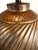 Mid-Century Modern Vintage Ribbed Brass Table Lamp – Hollywood Regency/ Mid-Century Modern For Sale - Image 3 of 3