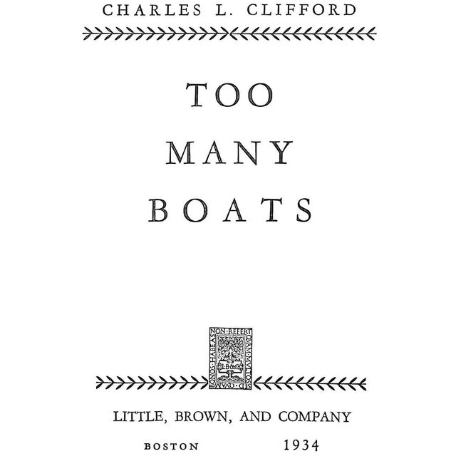 "Too Many Boats" 1934 Clifford, Charles L. For Sale - Image 4 of 6