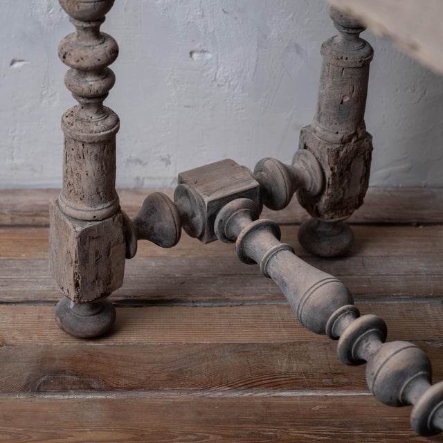 Continental Baroque Bleached Chestnut Work Table, c.1720 For Sale - Image 14 of 15