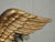 Plastic Vintage French Country Syroco Patriotic American Eagle Gold Wall Picture Plaque For Sale - Image 7 of 13