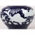 20th Century Chinese Cobalt Blue Glaze With Carved White Fish & Seaweed Design Jar For Sale - Image 4 of 13