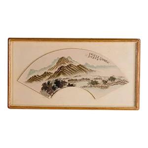 19th Century Possibly Chinese Dismounted Fan