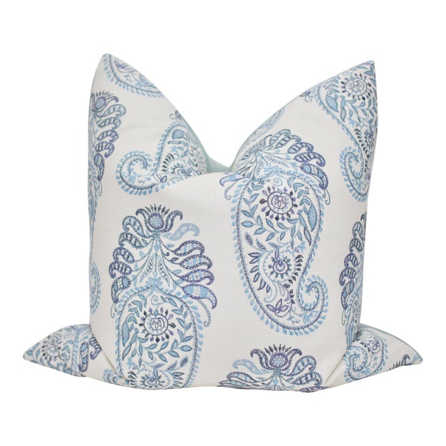 Bassett McNab Company "Clermont" 24" Square Down/Feather Pillow For Sale