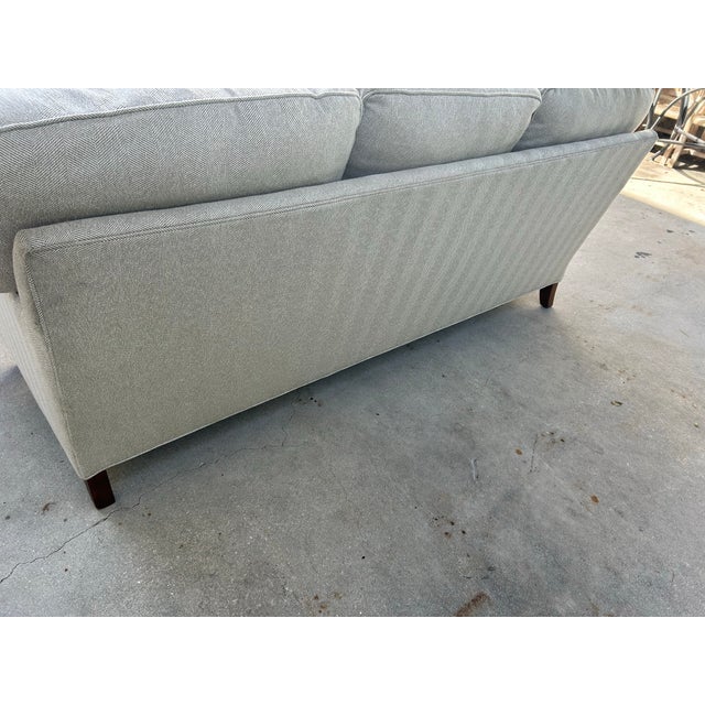 C.R. Laine Furniture c.r. Laine Herringbone Sofa For Sale - Image 4 of 7