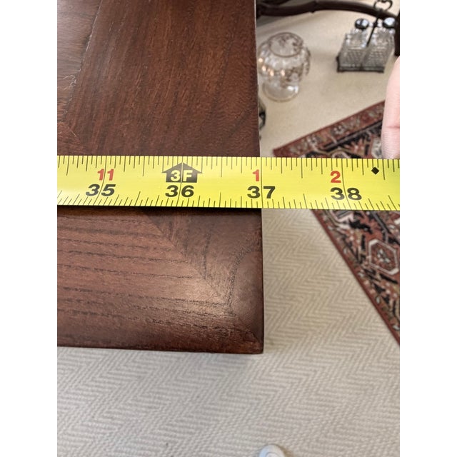 Wood Asian Flip-Top Bar Cabinet For Sale - Image 7 of 15