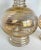 Early 20th Century Pair of Art Deco Gold Striped Glass Decanters For Sale - Image 4 of 12