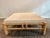 1980s Vintage in the Manner of Henredon Travertine and Bamboo Coffee Table For Sale - Image 10 of 10