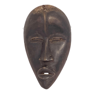 Old African I .Coast Dan Ceremonial Mask 10" H