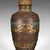 Brown 1850's Antique Cloisonne Lamp For Sale - Image 8 of 10