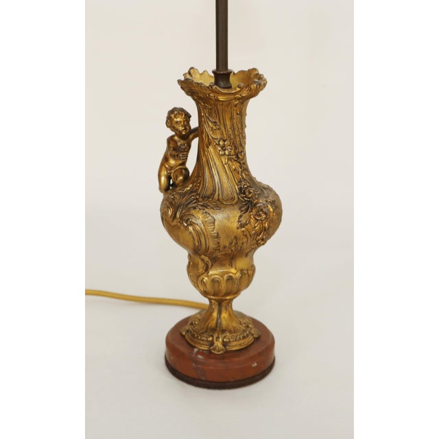 Art Nouveau Bronze Lamps, 1890s, Set of 2 For Sale - Image 12 of 18