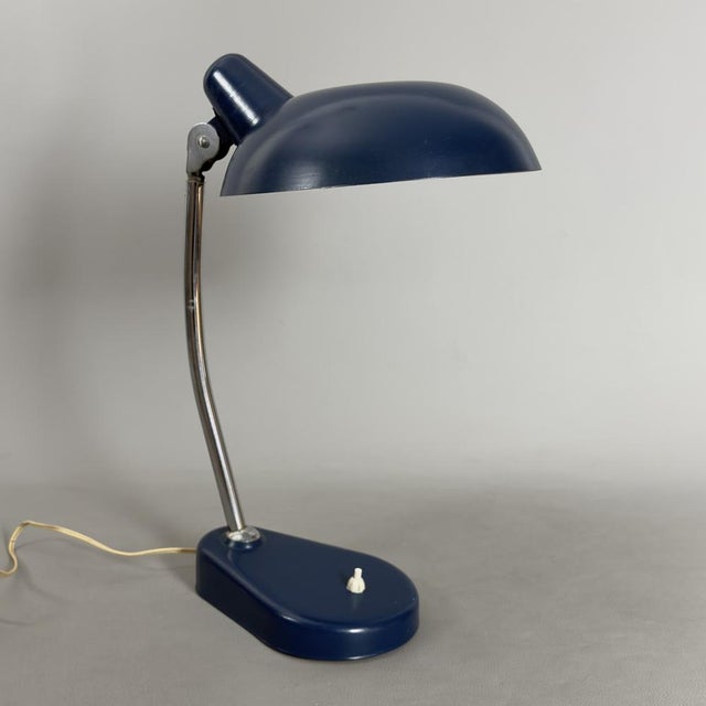 Modern Vintage Adjustable Metal Table Lamp, 1960s For Sale - Image 3 of 14