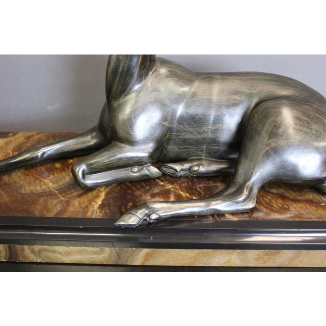 Irénée Rochard, Art Deco Antelope, 1920s, Babbitt For Sale - Image 3 of 15