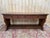 Brown Neo-Renaissance Console Table in Walnut, 1890s For Sale - Image 8 of 9