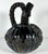 Antique Lady of Guadalupe Holy Water Pottery Jug For Sale - Image 6 of 10