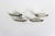 Set of 4 Silver Swan Knife Rests, Chopstick Holders, Silver Plated Vintage French Bird, Duck, Paint Brush or Spoon Rest, Japanese For Sale - Image 6 of 6