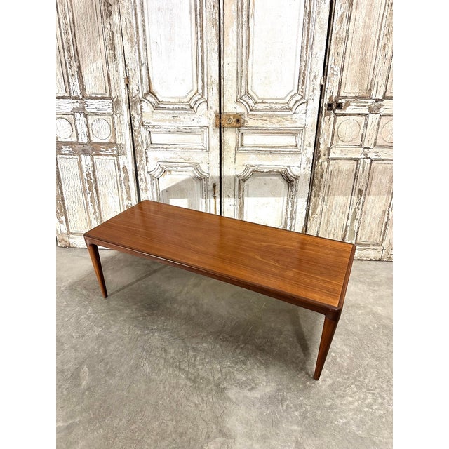 Teak Coffee Table attributed to J. Andersen, 1960 For Sale - Image 3 of 11