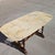Antique Oval Marble-Top Dining Table With Turned Wood Base For Sale - Image 16 of 18