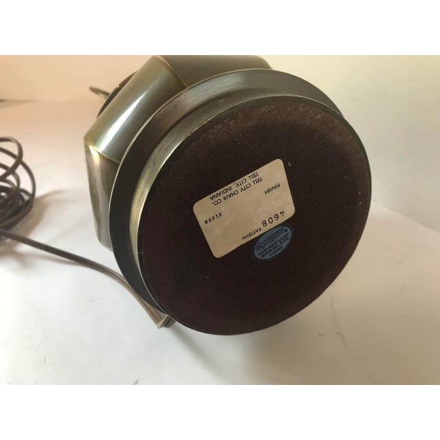 Brass Vintage Tell City Brass Table Lamp For Sale - Image 8 of 9