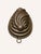 Early 20th Century Large Vintage Copper Jelly Mold Oval Fruit Relief Wall Decor French Country Kitchen 11.75" For Sale - Image 5 of 6