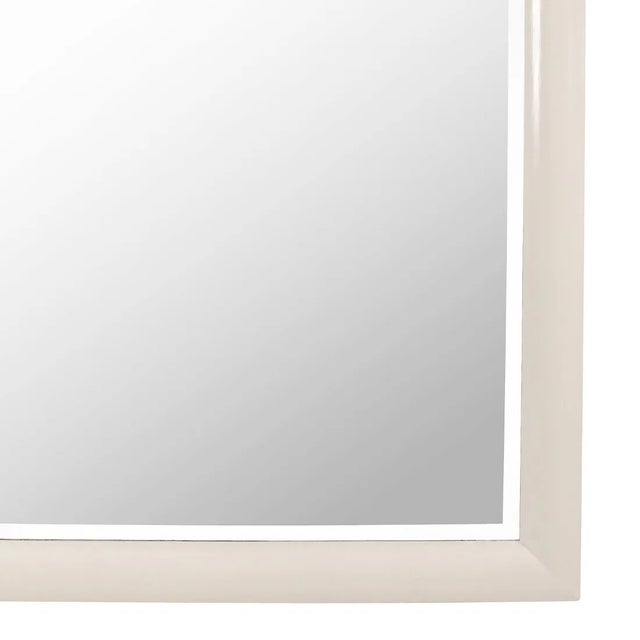 This Monumental White Rectangular Mirror features a bold and elegant design, perfect for making a statement in any room....