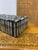 Vintage Faux Horn Box with Quilted Textured Lid Top