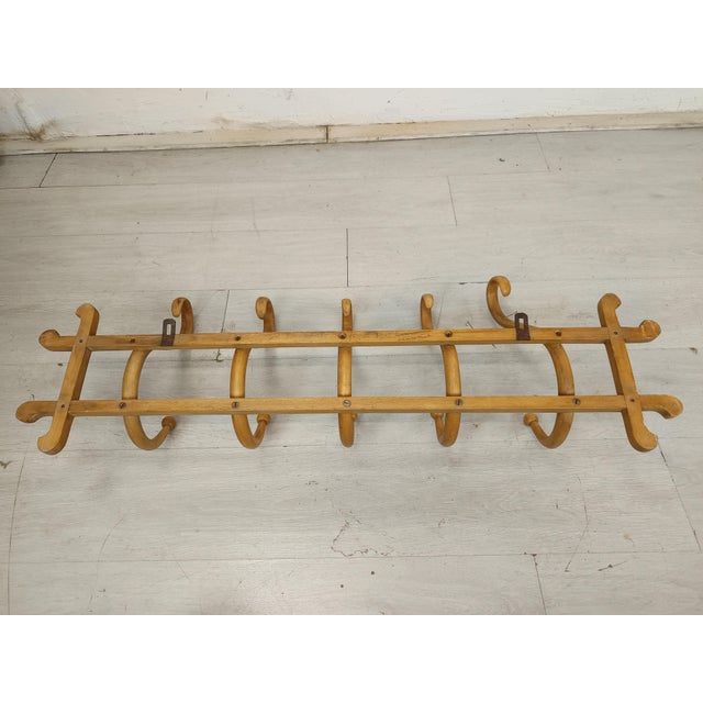 Wall-Mounted Coat Rack by Thonet, 1890s For Sale - Image 13 of 15