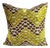 Silk Cushion Cover with Zigzag Speckled Design, 2000s For Sale