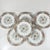 Vintage Dessert Plates with Rouen Sainfoin Pattern from Gien, 1990, Set of 6 For Sale - Image 10 of 10