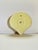 Shabby Chic Vintage Yellow & Gold Seashell Hanging Vase For Sale - Image 3 of 6