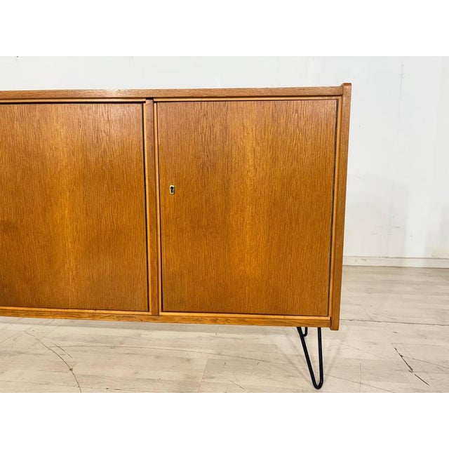 Mid-Century Modern Sideboard in Oak For Sale - Image 6 of 14