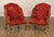 Georgian Style Pair of Wingback Armchairs and Ottoman For Sale - Image 15 of 18