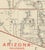 Antique Map of Arizona Territory with the Grand Canyon by Ran McNally, 1899 For Sale - Image 3 of 12