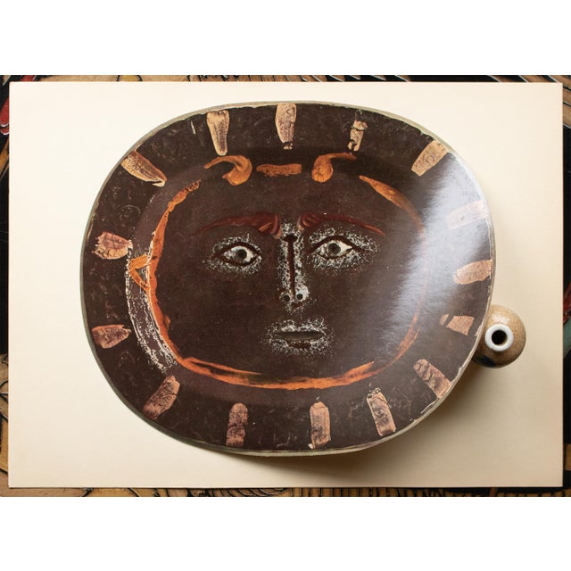 1950s 1950 Set of 8 Swiss Prints of Picasso's Ceramic Platters For Sale - Image 5 of 18