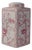 Jardin Blush Chinoiserie Tea Caddy Jar, Medium For Sale