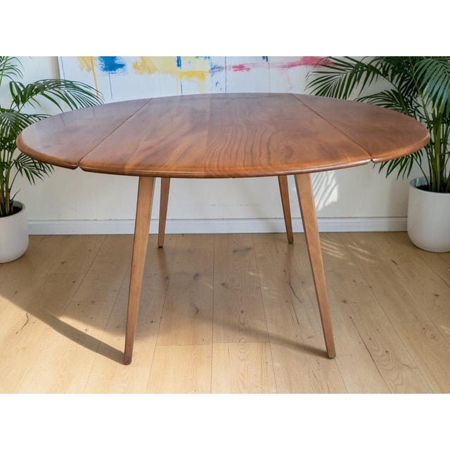 Mid-Century Modern Blonde Plank Dining Table in Elm by Lucian Ercolani for Ercol, 1960s For Sale - Image 6 of 18