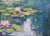 Sean Wu Original Oil Landscape of Lily Pond For Sale - Image 4 of 5