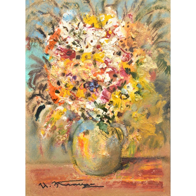 Uldis Krauze, Evening Glow, 2020, Oil Painting on Board For Sale - Image 9 of 9