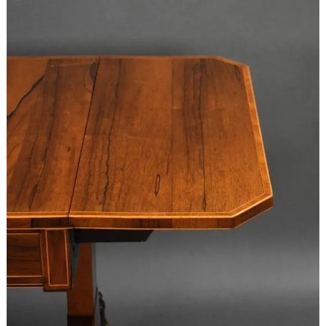 Regency Rosewood Side Table, 1820s For Sale - Image 11 of 12