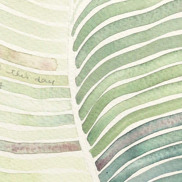 2020s Ghosts Linger in Song - Original Atmospheric Watercolor Painting on Paper For Sale - Image 5 of 6