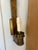 Mid 20th Century Vintage Brass Wall Sconces With New Wiring - a Pair For Sale - Image 5 of 11