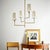 The Lily Stems Chandelier has a classic profile that fits almost any style and has great scale. The six slender arms emit...