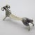 Vintage Italian Handmade Genuine Sterling Silver 925 Ram / Aries Shaped Spoon Rest For Sale - Image 4 of 11