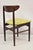 Mid-Century Modern Vintage Dyrlund Mid Century Danish Modern Rosewood Curved Back Dining Side Chair For Sale - Image 3 of 12
