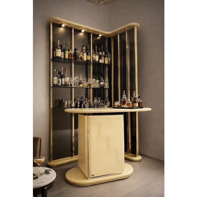 Corner Bar Cabinet, 1970 For Sale - Image 13 of 15