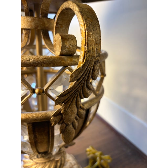 Fine Art Lamps “A Midsummer Night’s Dream” Crystal Table Lamp, Model 172510st For Sale In Phoenix - Image 6 of 13