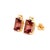 Natural Tourmaline Diamond Earrings 14k Gold 2.13 TCW Certified For Sale - Image 10 of 18