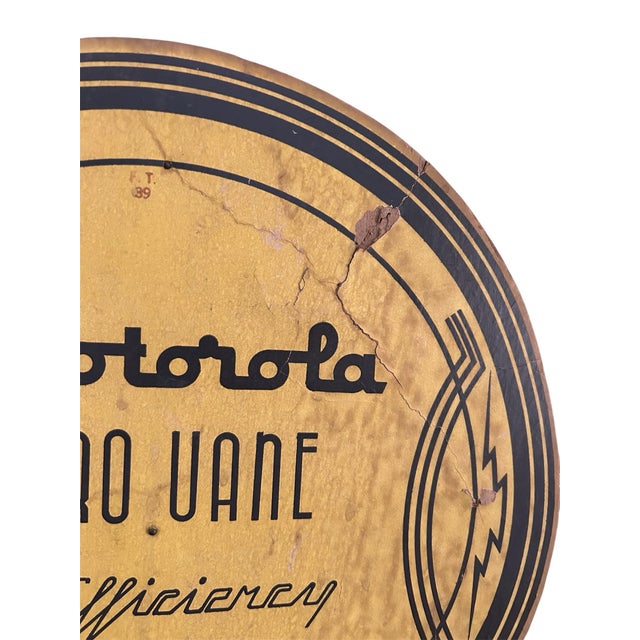 American Vintage 1940s Motorola Aero Vane Hi-Efficiency Loop Antenna For Sale - Image 3 of 10